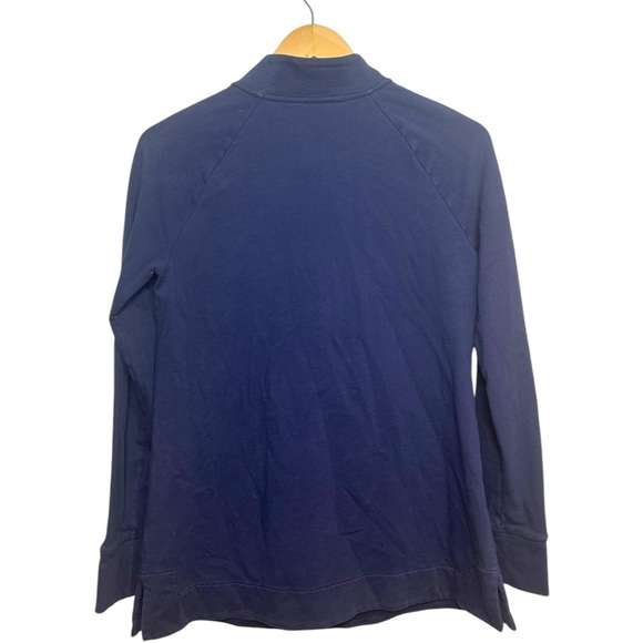 Lilly Pulitzer | Womens Upf 50+ Skipper Tunic Popover In True Navy | Size Small - Picture 8 of 8